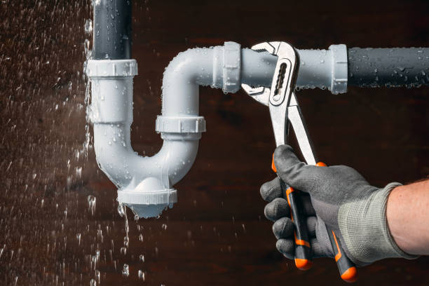 Professional Drain Cleaning technician working in Waterbury, CT